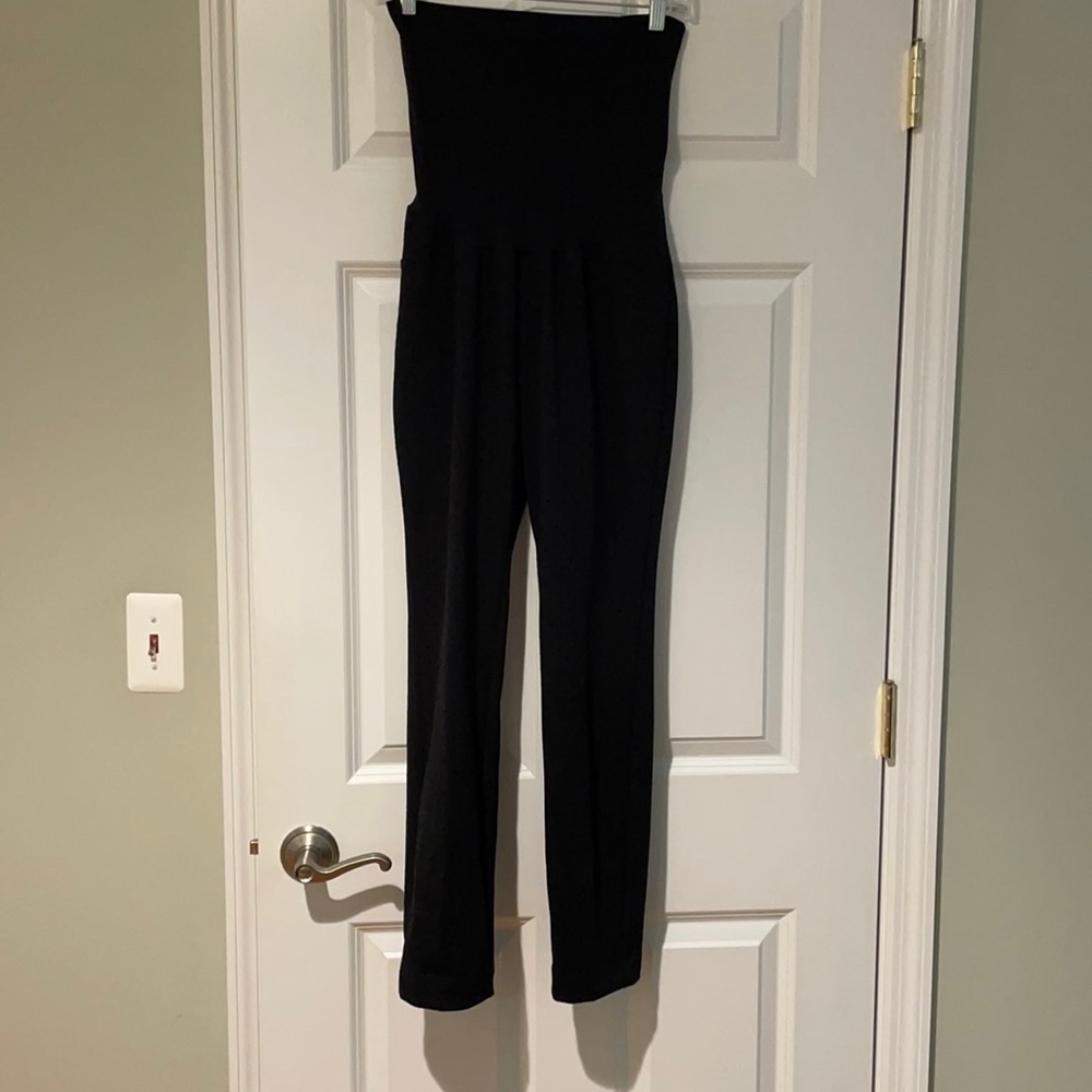 Detailed maternity leggings